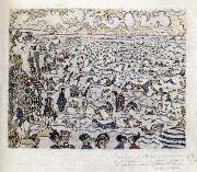 James Ensor The Baths of Ostend oil on canvas